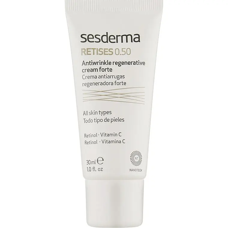 Регенеруючий крем проти зморшок Sesderma Retises 0.5% для всіх типів шкіри, 30 мл - фото 2