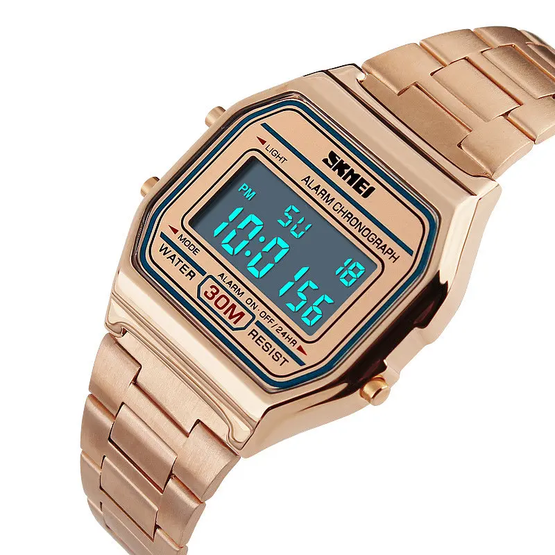 Наручний годинник чоловічий Skmei 1123 Rose Gold, 1123RG (12313) - фото 4