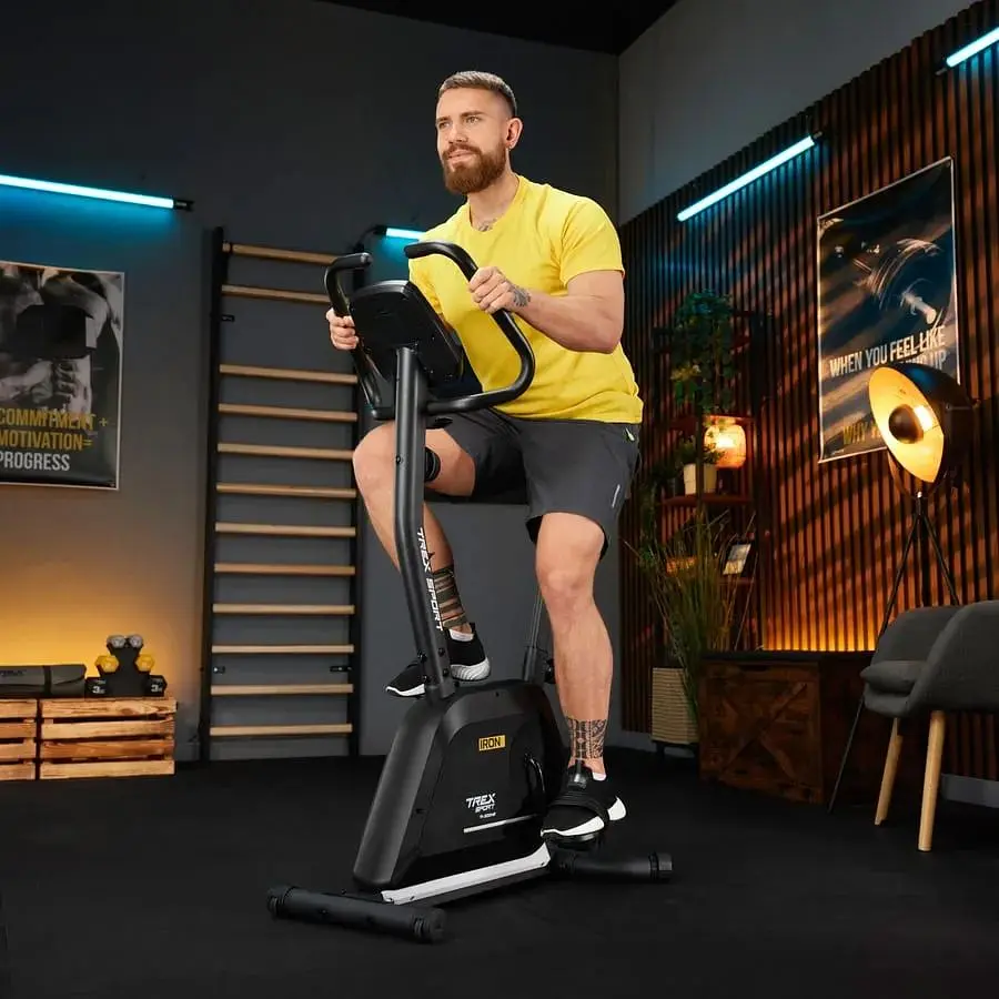 Велотренажер Trex Sport TX-500MB IRON черный магнитный - фото 3