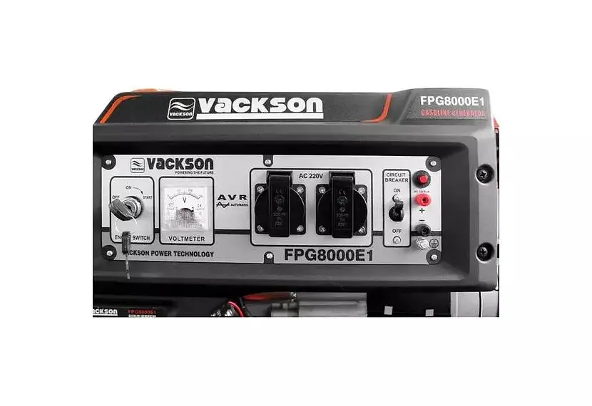 Бензиновий генератор Vackson FPG8000Е1 220 В 3.5 кВт - фото 5