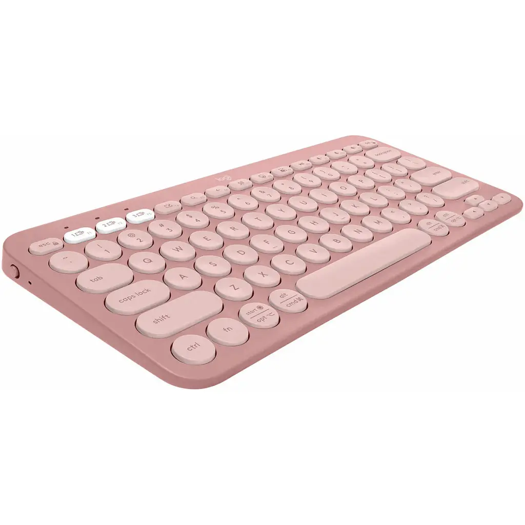 Клавіатура Logitech K380s Pebble Keys 2 Bluetooth Rose (920-011853) [96065] - фото 2