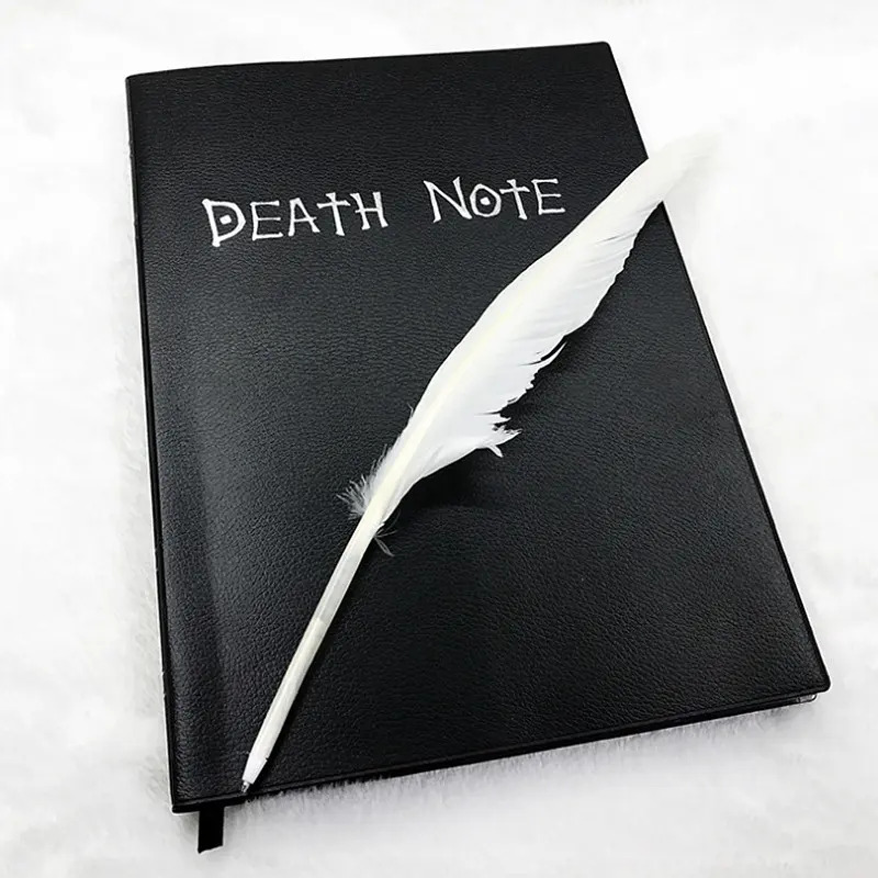 Зошит Смерті death note блокнот аніме-книжка в наборі з ручкою пером для косплею манги - фото 2
