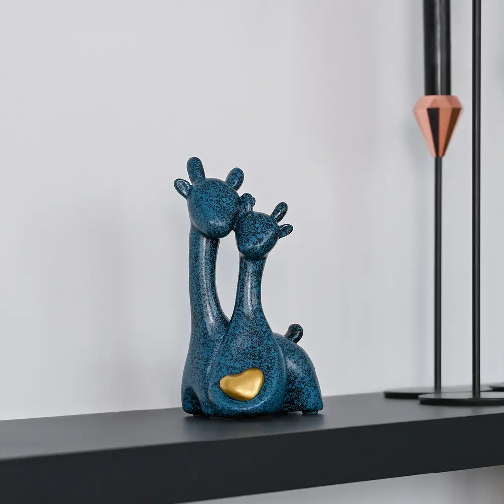 Декоративна статуетка MBM My Home Жирафи синя (DH-ST-20 BLUE) - фото 5