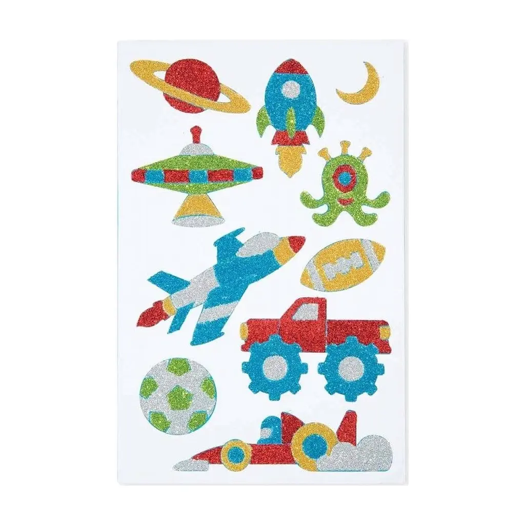 Набір для творчості Melissa & Doug Блискучі наліпки Пригода (MD19501) - фото 2