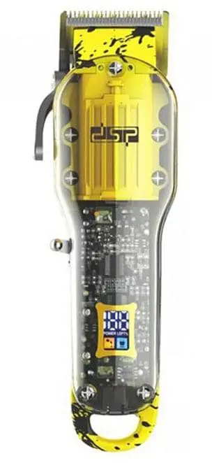 Машинка для стрижки волосся Kemei KM-1926 Green yellow (42701-DSP 90460_902) - фото 2