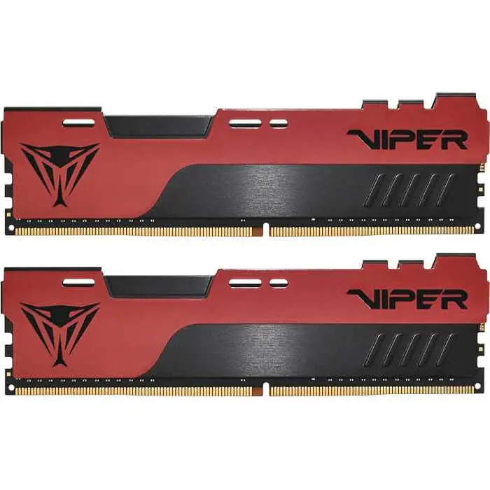 Модуль пам'яті Patriot DDR4 16Gb (2x8) Viper Elite II 3200 MHz Red (PVE2416G320C8K)