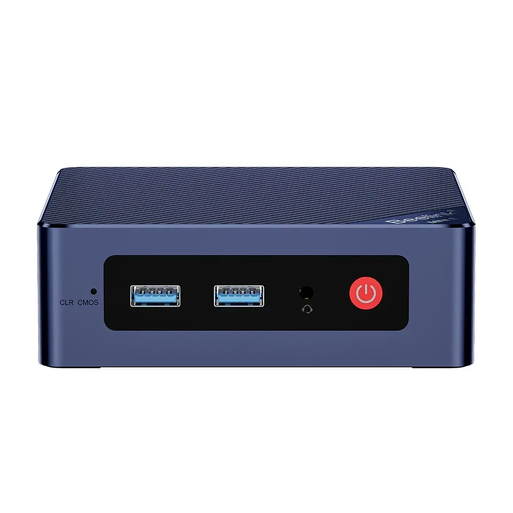 Неттоп Beelink Mini S13 Black N150 16Gb DDR4 500Gb SSD NVMe 1x2.5" GLan 4 кріплення VESA у комплекті (BLMS12N958256BK) - фото 2