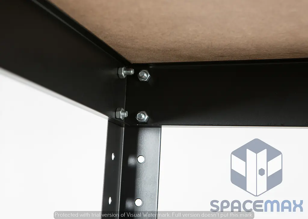 Стелаж металевий 210×80×40 оцинкований пофарбований самозбірний SPACEMAX - фото 5