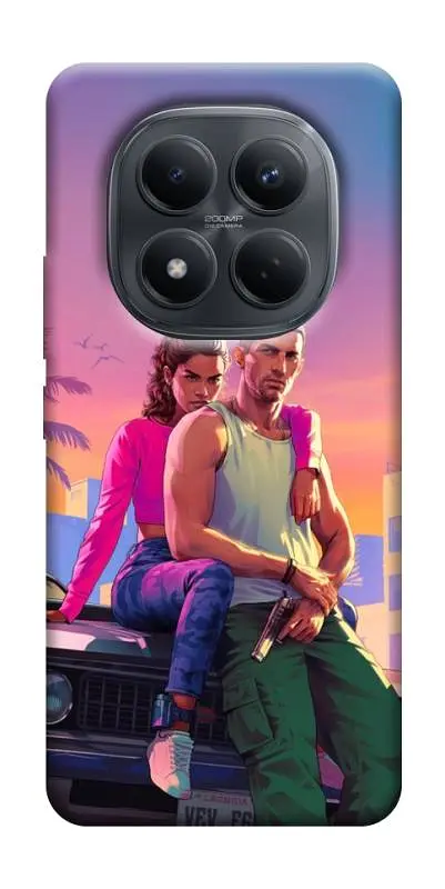 TPU чохол Demsky GTA VI Heroes для Xiaomi Redmi Note 15 Pro 4G