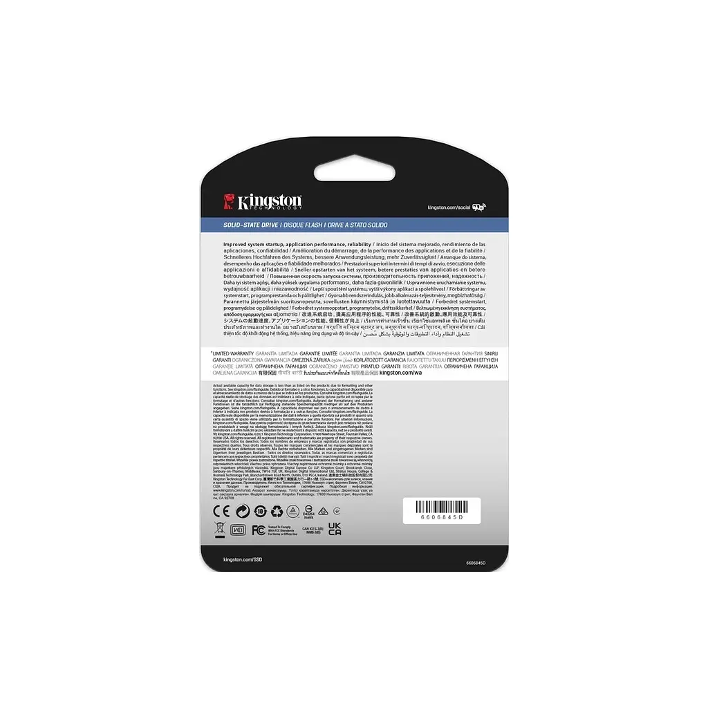 Накопичувач SSD 2.5" 3.84TB Kingston (SEDC600M/3840G) - фото 4