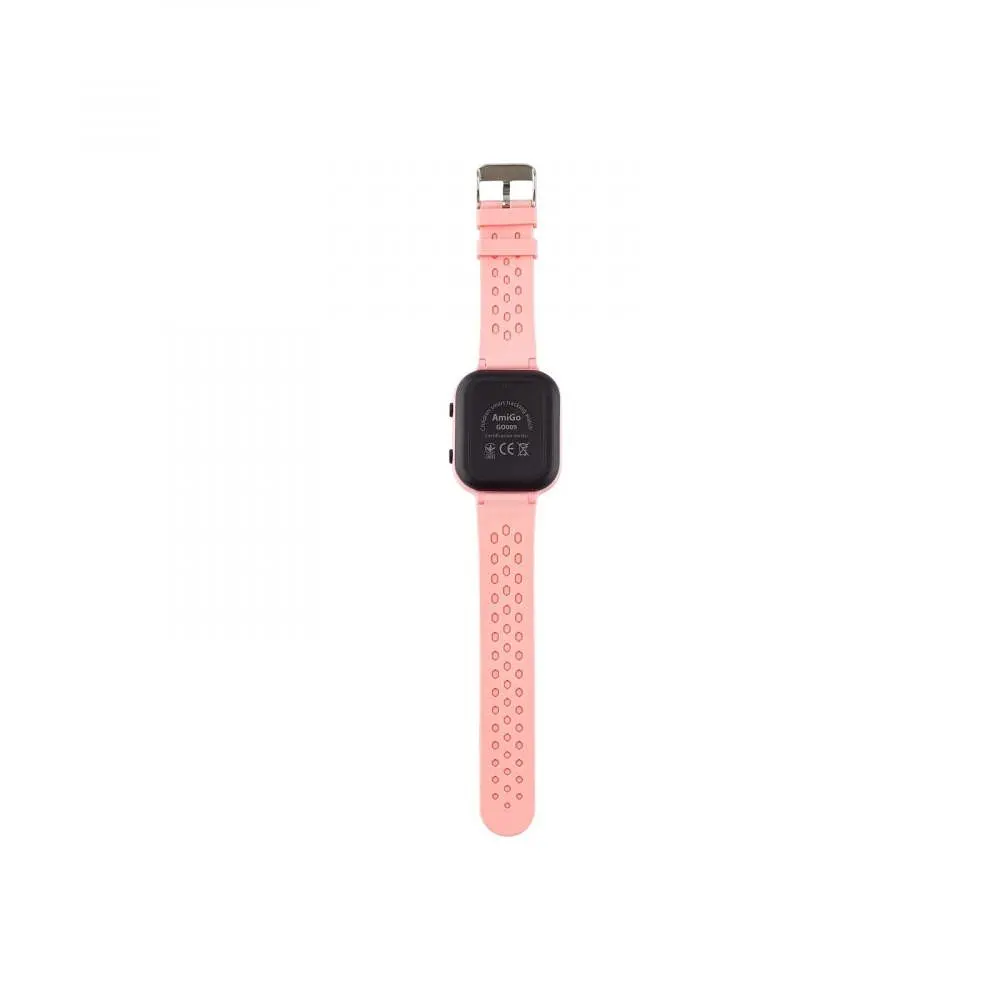 Детские умные часы Amigo GO009 Camera+LED WIFI Pink - фото 5
