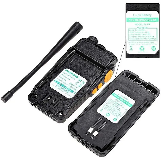 Рация Baofeng UV-6R Black [76621] - фото 5