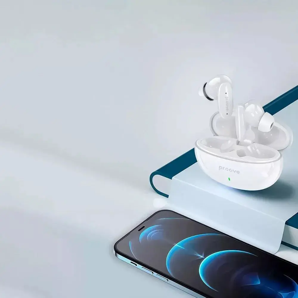 Беспроводные наушники Proove MoshPit TWS белые - фото 2