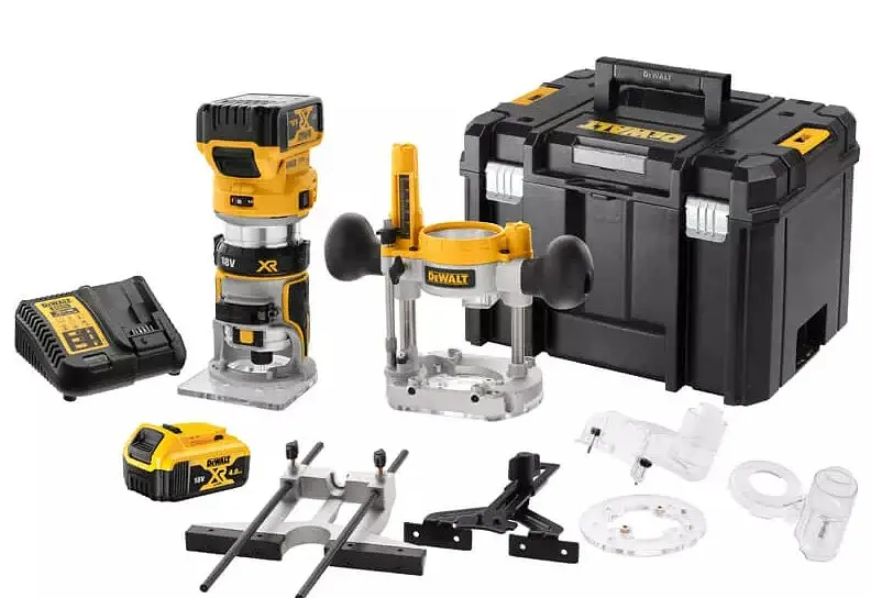 Фрезер акумуляторний DeWalt з АКБ та ЗП DCW604P2 - фото 2