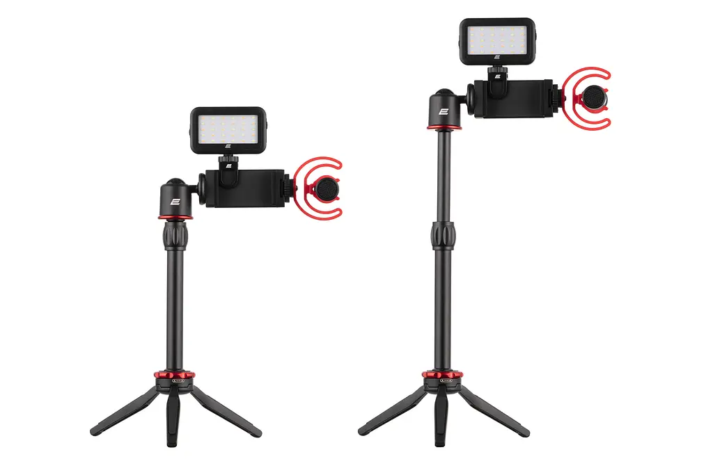 Микрофон пушка с триподом для мобильных устройств 3,5 мм 2Е MM011 Vlog Kit - фото 6