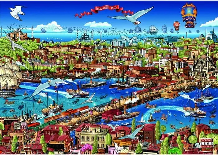 Пазл Anatolian Стамбул Туреччина 1895 р 3000 ел. (4921) - фото 2