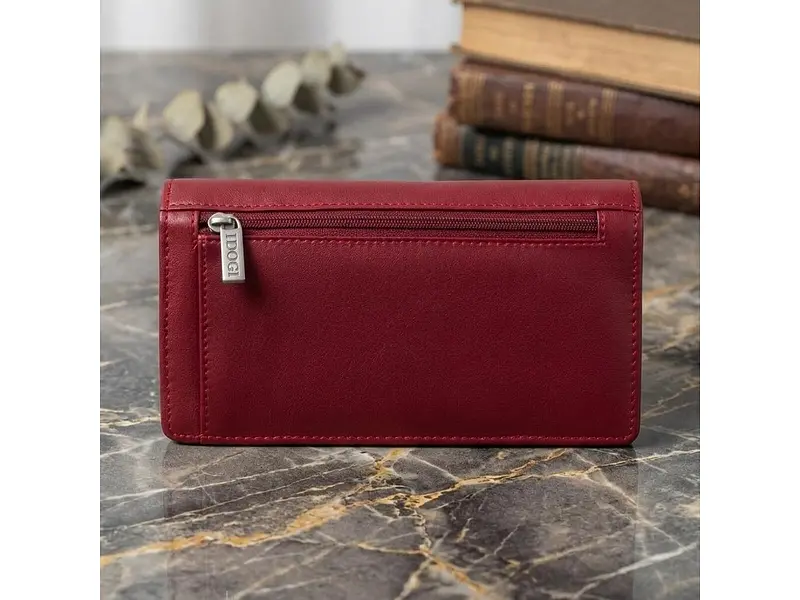 Жіночий гаманець Натуральна шкіра Cortina 5072 rosso Червоний 18x9 см TONY PEROTTI acs0032567 - фото 7