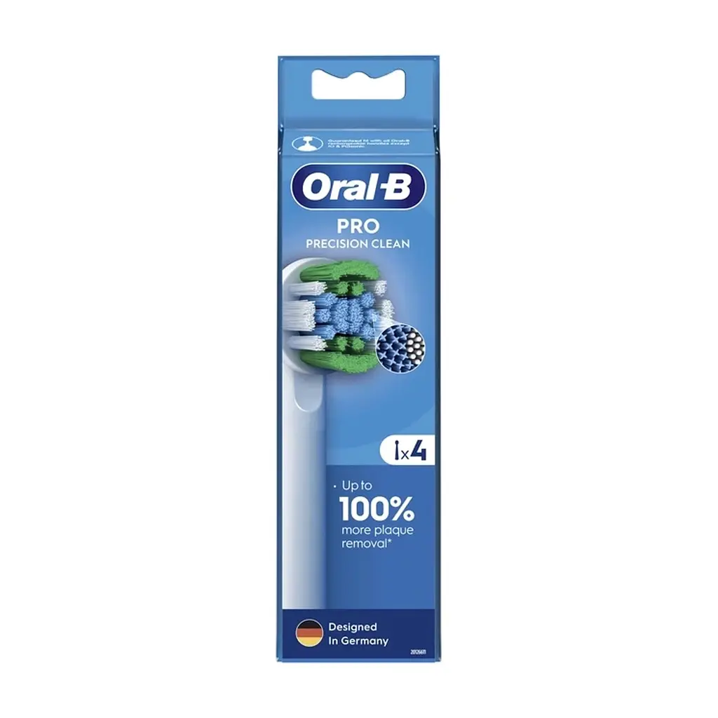 Насадка для зубной щетки Oral-B Precision Clean EB20RX CleanMaximiser (4) (8006540847299) - фото 3