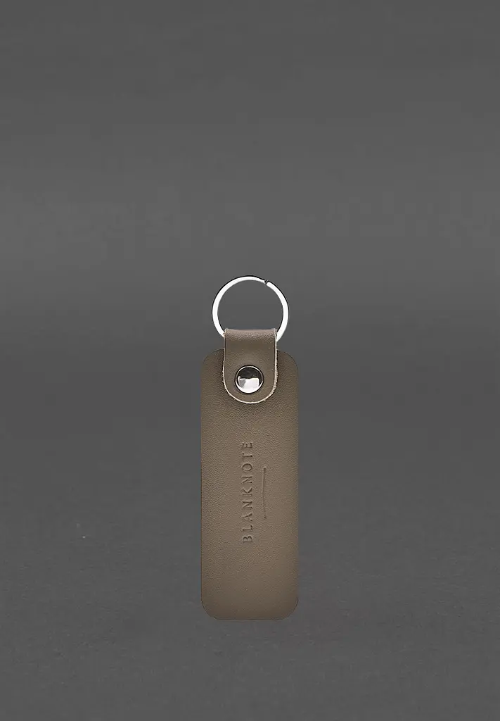 Шкіряний брелок для Авто Toyota темно-бежевий краст - фото 3