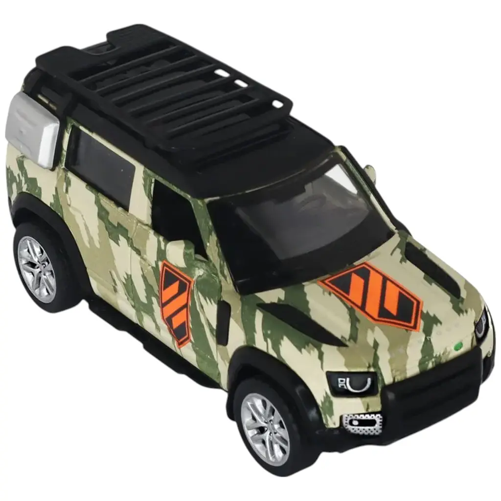 Автомодель серії Шеврони Героїв TechnoDrive 250363M2 Land Rover Defender 110, 3 ОШБр 1:39 - фото 3