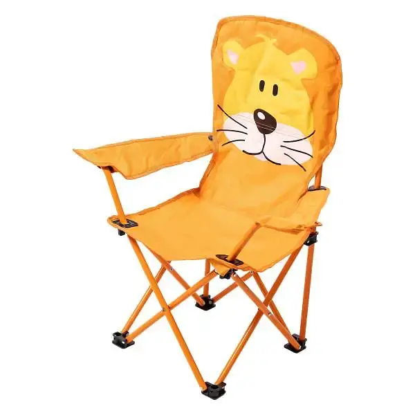Детское кресло туристическое Lugi складное оранжевое SJ-0065O - фото 3