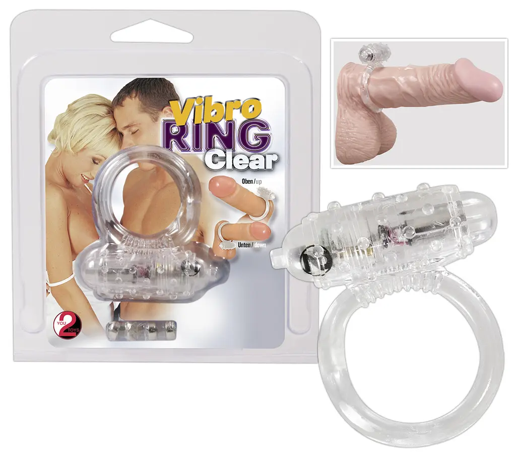 Ерекційне кільце Vibroring Clear Silikon – для яскравих оргазмів! Orion 42-05643460000 23660 - фото 2