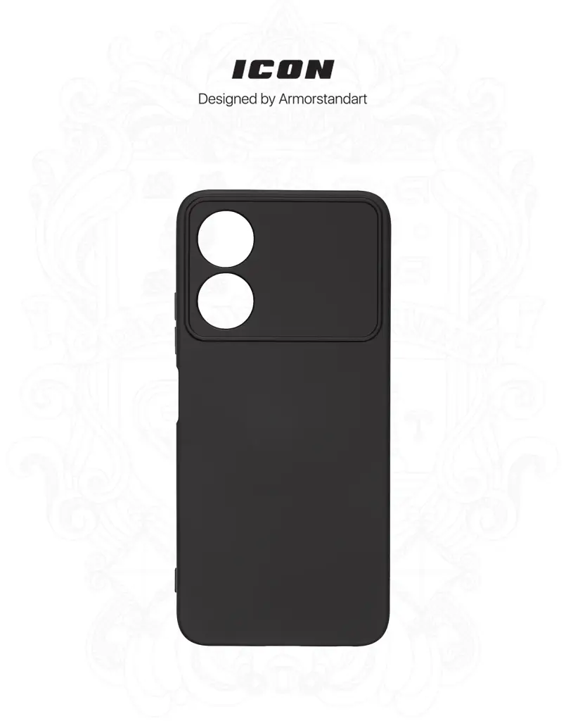 Чохол ArmorStandart ICON для ZTE Blade A34 Camera cover Black - фото 3