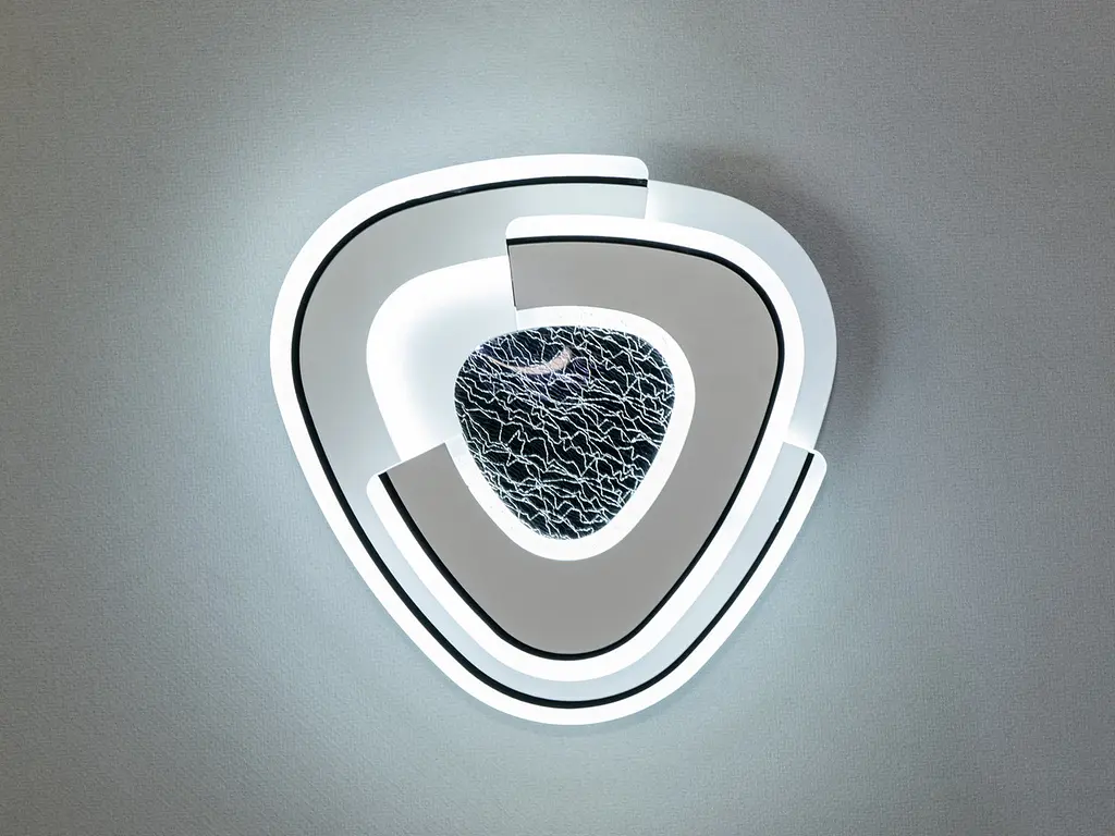 Світильник LED Diasha 4355, 46W, регулювання кольору, білий, настінний/стельовий, для коридору, вітальні - фото 2