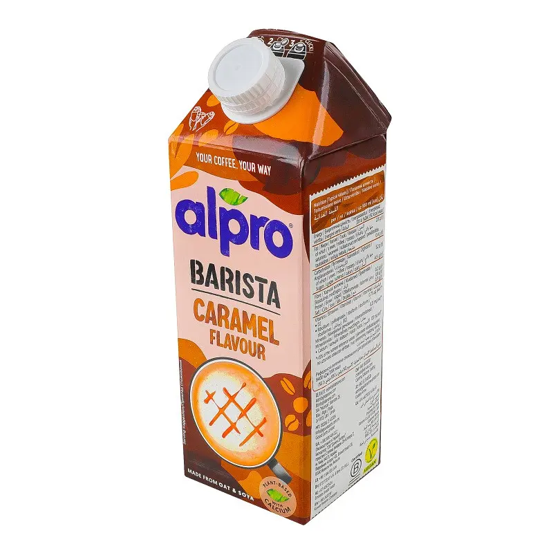 Напиток овсяно-соевый Alpro Barista со вкусом карамели 750 мл - фото 2