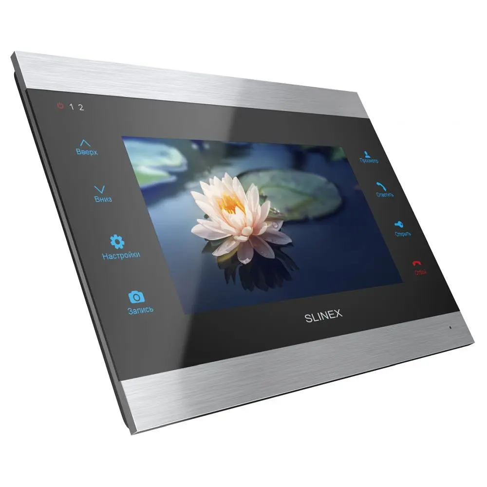 Відеодомофон 7" WiFi Slinex SL-07 Cloud Silver+Black (83-00052) - фото 5