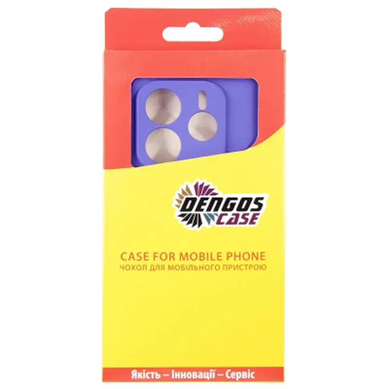 Чохол до мобільного телефона Dengos Carbon Xiaomi Redmi Note 14 (purple) (DG-TPU-CRBN-221) - фото 4