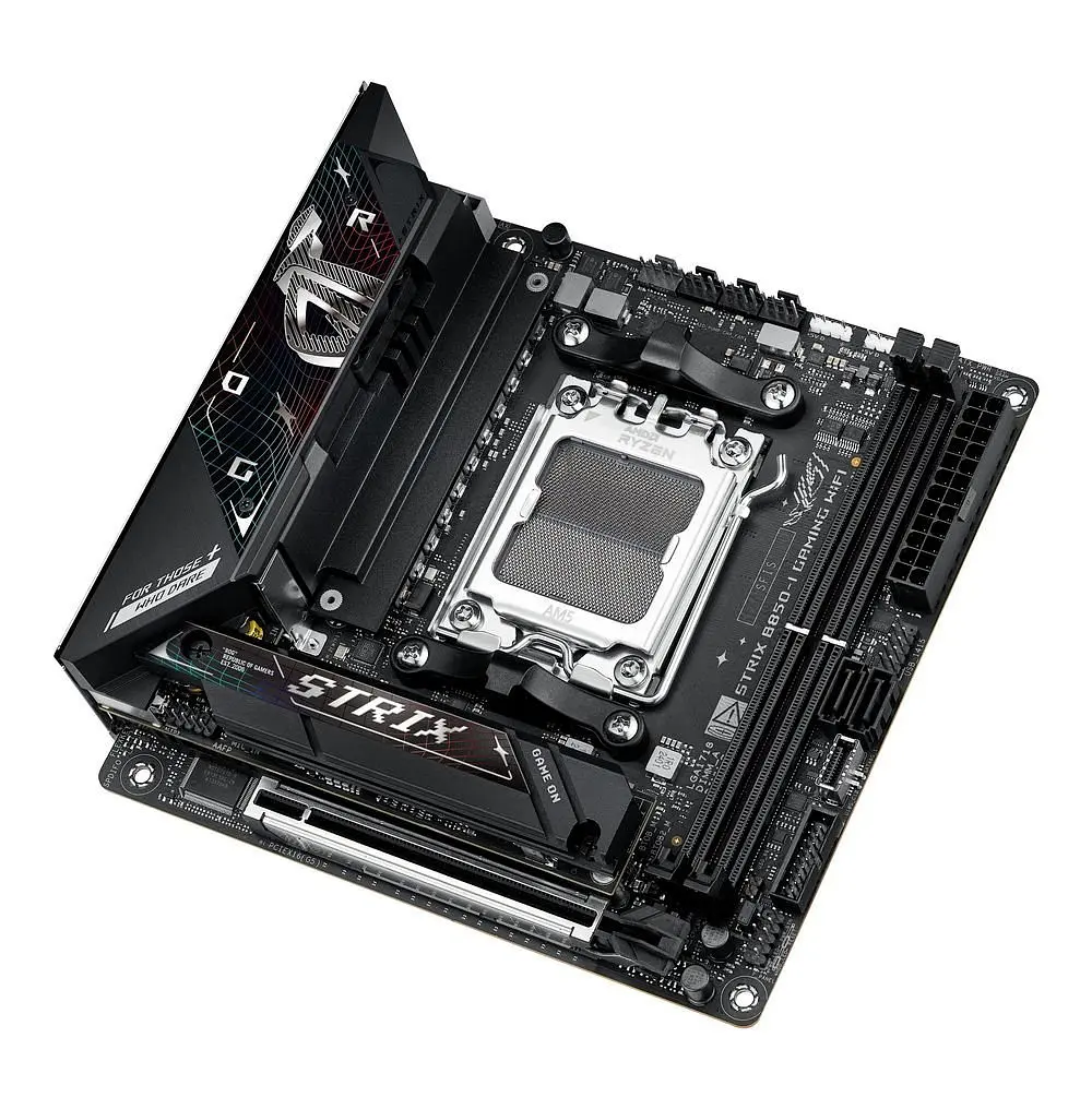 Материнская плата Asus ROG Strix B850-I Gaming WiFi Socket AM5 - фото 6