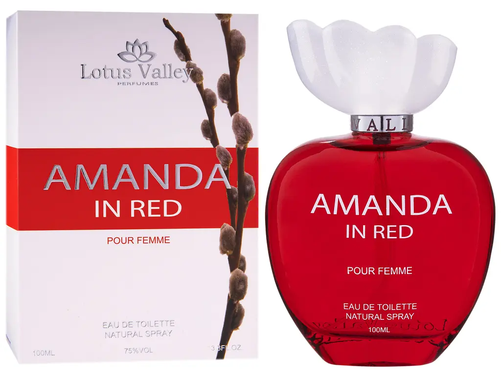 Туалетна вода для жінок Lotus Valley Amanda in Red 100мл (MM32179) - фото 2