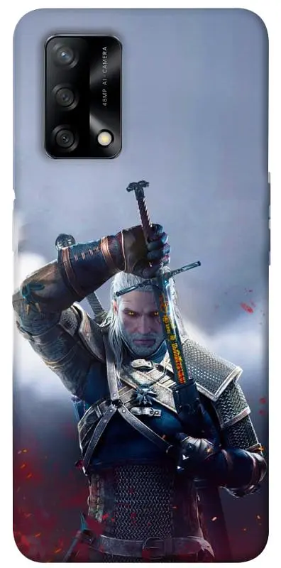 TPU чохол Demsky The witcher gerald для Oppo A74 4G