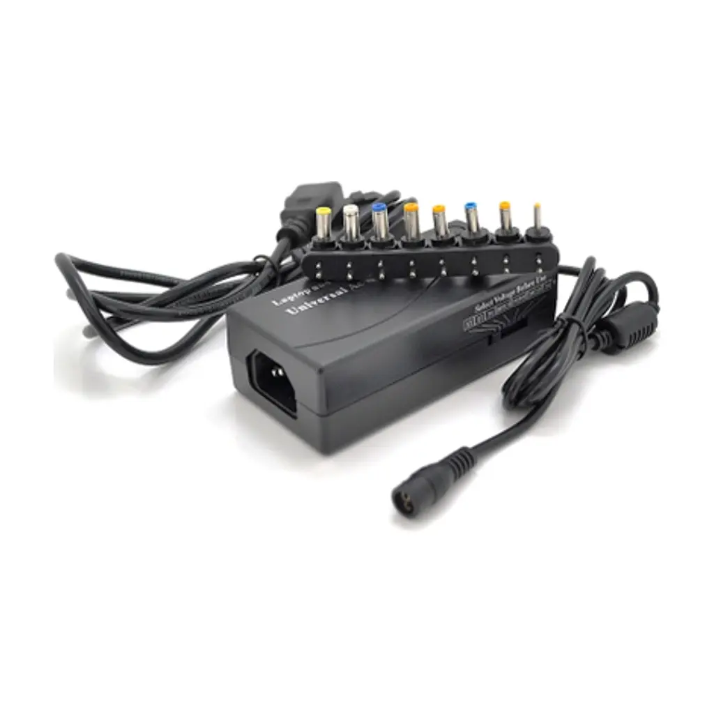 Блок живлення до ноутбуку Merlion 70W Universal, ручн. регулировка, 8 Г-обр. разъемов (LDAC-70W / 02768) - фото 2