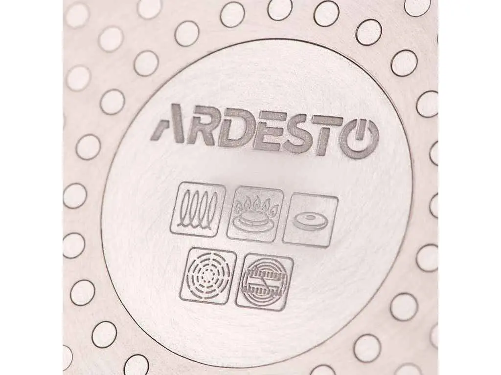 Сковорода алюмінієва Ardesto глибока 28 см Gemini Cremona чорний - фото 7