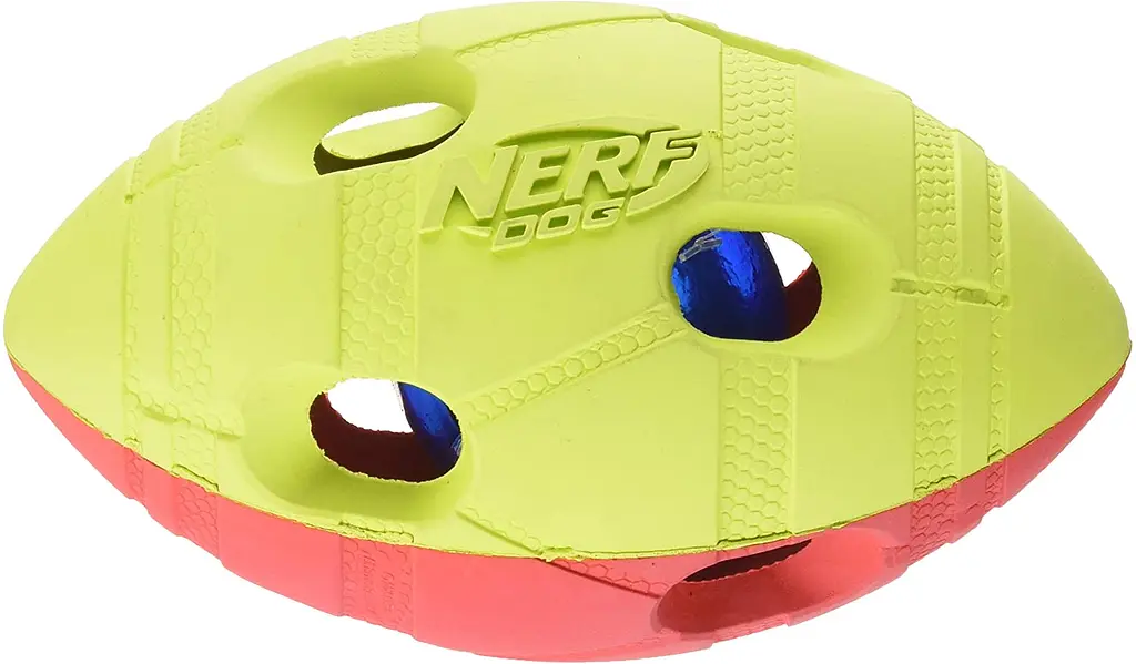 Футбольний м'яч для собак Nerf Dog Rubber Bash з інтерактивним світлодіодом - фото 2