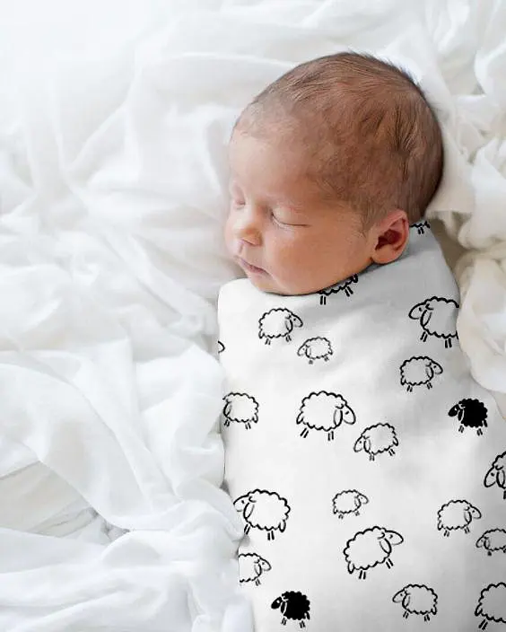 Багаторазові пелюшки дитячі SHEEP & ZIGZAG 2шт COSAS (4822063795275) - фото 4