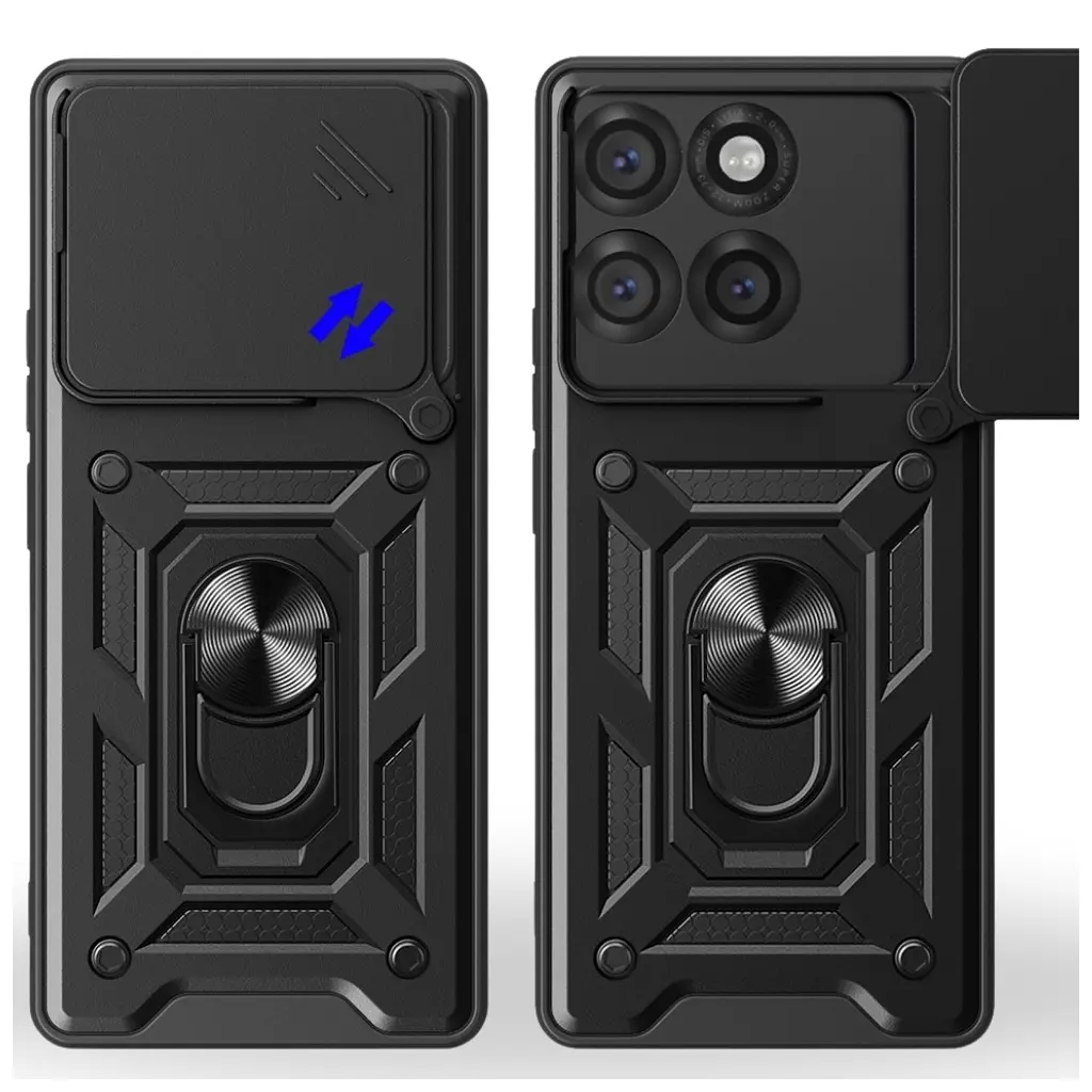Чохол до мобільного телефона BeCover Military Motorola Edge 70 Black (715529) - фото 3