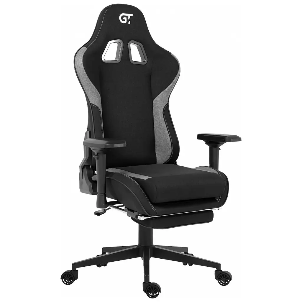 Крісло ігрове GT Racer X-2308 Black/Gray (X-2308 Fabric Black/Gray) - фото 8