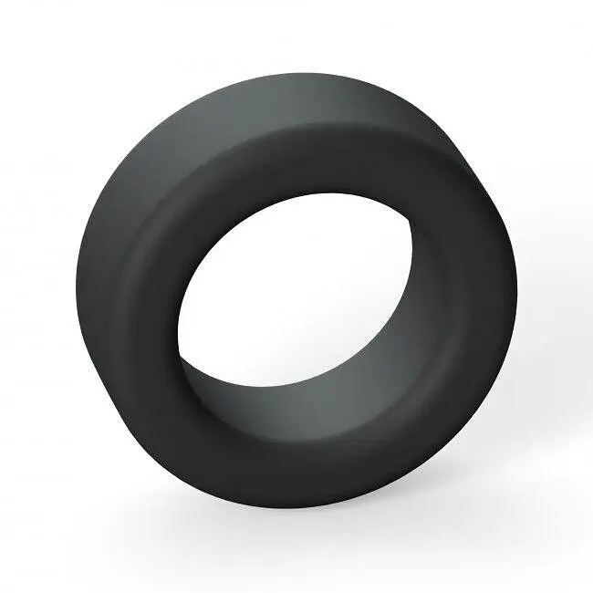 Широкое эрекционное кольцо Love To Love Cool Ring (Black Onyx): С охлаждающим эффектом для длительного удовольствия - фото 3