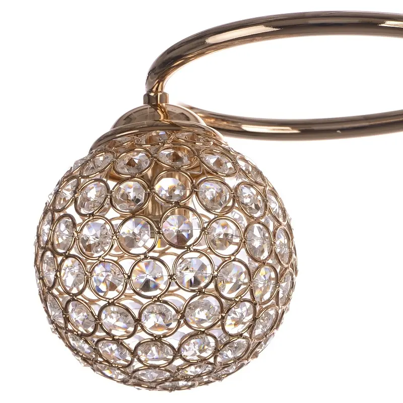 Люстра Brille потолочная молекула E14 40W G (BR-01383S/5) - фото 3