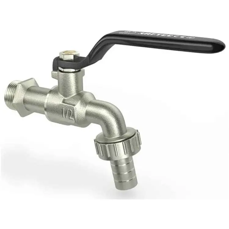 Кран кульовий RAFTEC 3/4" триходовий РВ, DN20, TDRH02, CW617N, ручка, BLACK