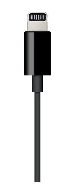 Кабель Lightning to 3.5 mm Audio Cable 1.2m (MR2C2) чорний - фото 2