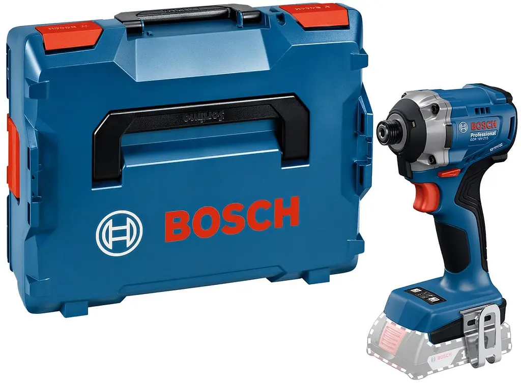 Акумуляторний ударний гайкокрут Bosch GDR 18V-215 Professional без акб та з/п, в L-BOXX 136