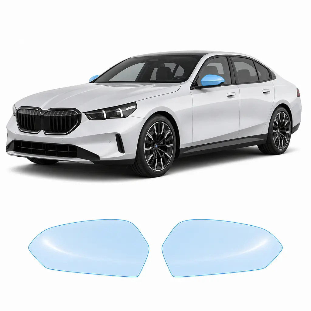 Антигравійна захисна бронеплівка за лекалами для BMW i5 G60 2023- дзеркала