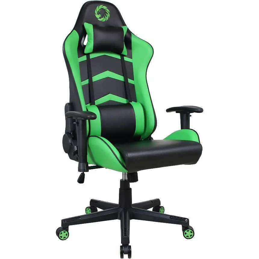 Геймерське крісло GameMax GCR09 Green [168948] - фото 2