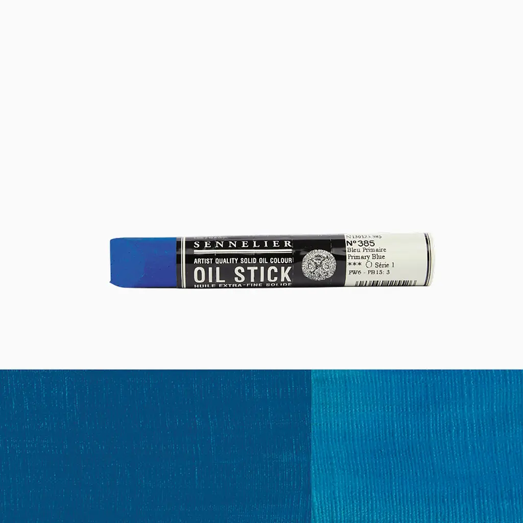 Фарба олійна у формі пастелі Sennelier Oil Stick, 38 мл, S1, Основний синій (Primary blue) - фото 2