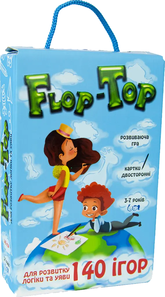 Настільна розвиваюча гра «Flop-Top»