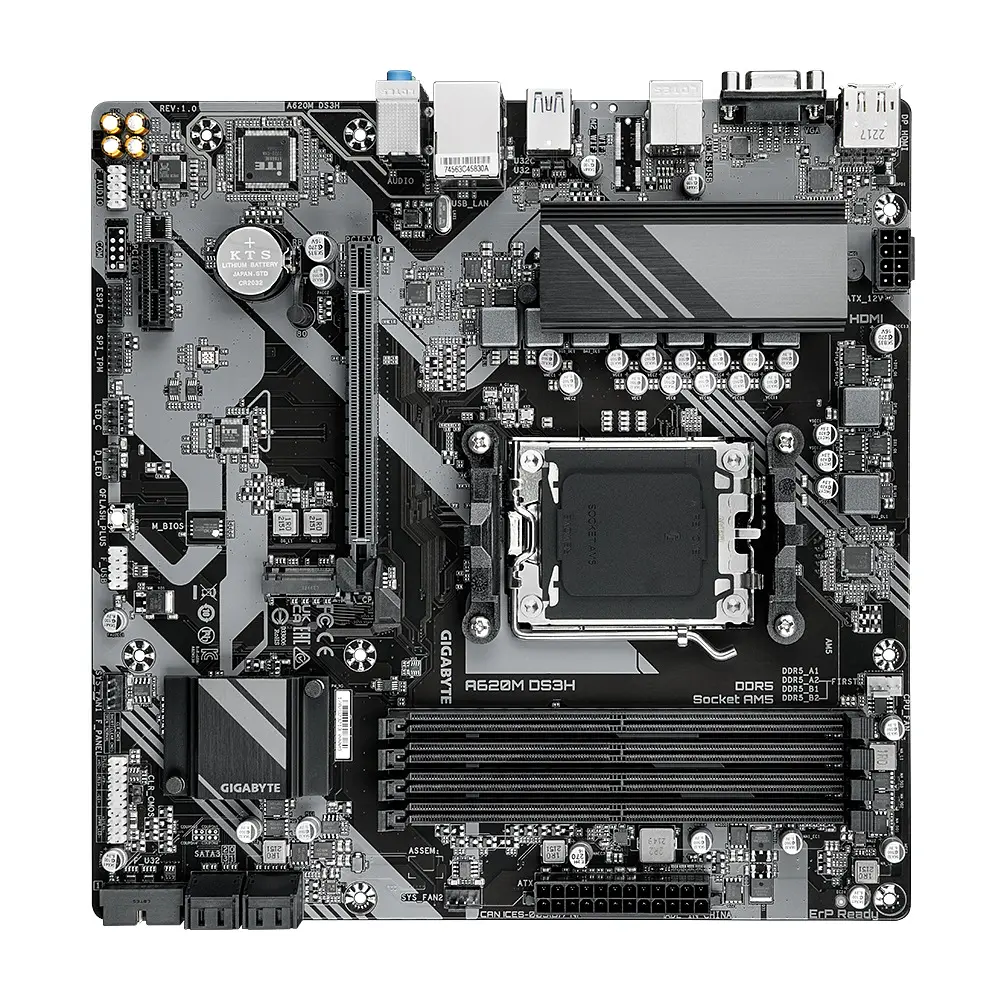 Материнська плата Gigabyte A620M DS3H Socket AM5 - фото 4